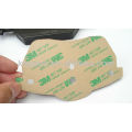 Material de metal Brake Pad Shim com papel de cola 3M